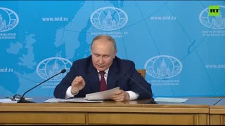 ️The new territories are forever with the Russian Federation, period! President Putin