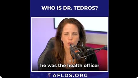 Who is Dr Tedros?