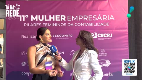 Matéria no evento 11º MULHER EMPRESÁRIA NO RIO DE JANEIRO - PGM 060