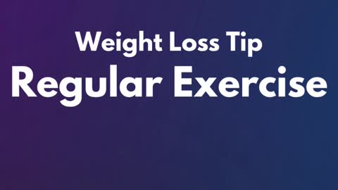 Regular Exercise 👉🏋👈 | Weight Loss Tips