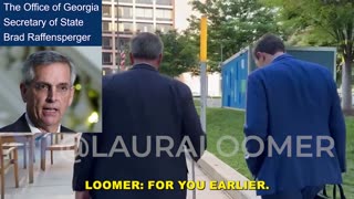 Raffensperger Running From Laura Loomer Questions
