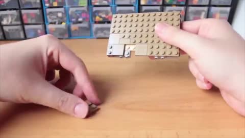 Assemble The Bottom Plate With Lego