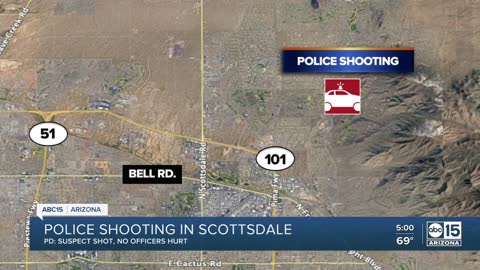 Officer Involved Shooting in Scottsdale Arizona