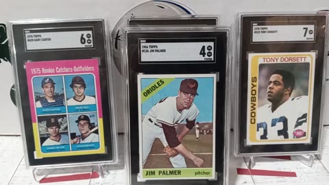 108) 🏈 ⚾ HoF RC; Jim Palmer, Gary Carter, Dan Marino & Oddball Cards