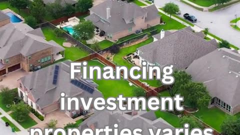 Investment Property Financing myths