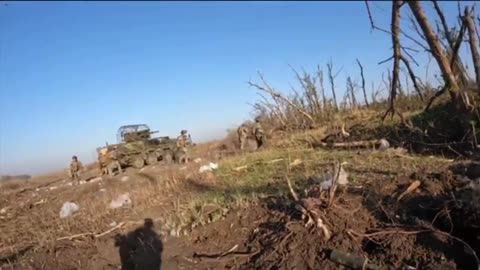 More Footage from Americans Near Bakhmut