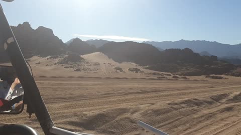 ATV ride in the desert