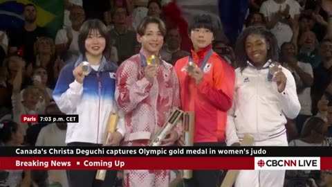 Canada's Christa Deguchi takes Olympic gold in women's judo CBC News