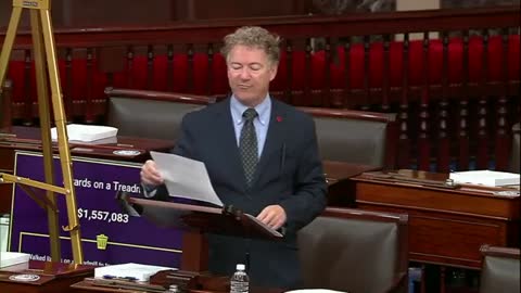 ROUND 2: Rand Paul Goes on a Tear Against Wasting Taxpayer Dollars