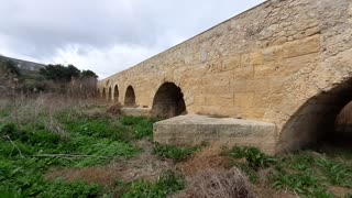 Roman Bridge seven arches view