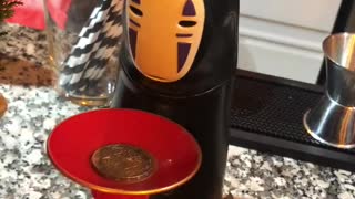 Tip Jar Eats Coins for Dinner