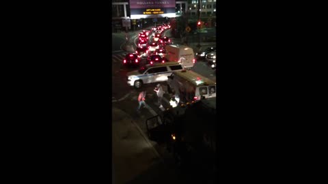 Holland Tunnel Traffic Fight