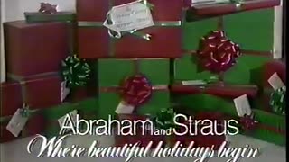 Abraham & Straus 1980 Holiday TV Ad #2