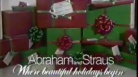 Abraham & Straus 1980 Holiday TV Ad #2