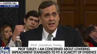 Prof. Turley Says 'This Is Not How You Impeach An American President'