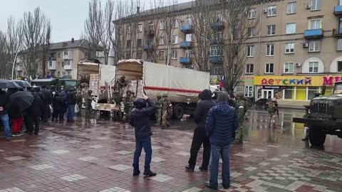 Melitopol, controllata ora dall'esercito russo. Ucraina