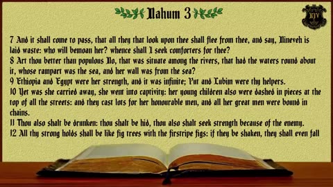 (34) - Nahum (KJV) Dramatized With Words