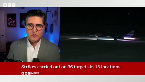 US and UK launch strikes on Iran-backed Houthi targets _ BBC News