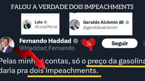 Brasil na convulsão e o fura olho, de olho na presidência... Mui amigo...