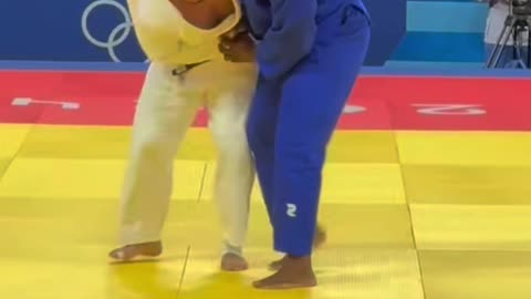 Georgian judo star is disqualified from the Olympics for his attack on home favourite Teddy Riner