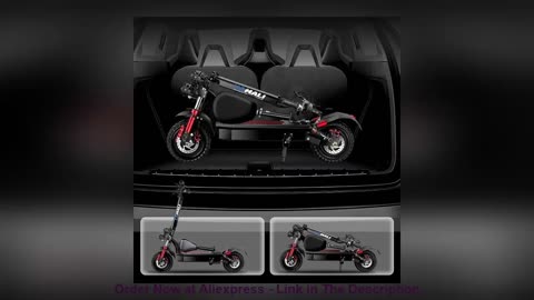 ☄️ EU US Stock Electric Scooter 60V 5600W Dual Motor 80KM/H 120KM Distance 11inch Foldable E-Scooter