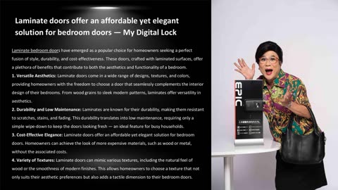 Laminate doors offer an affordable yet elegant solution for bedroom doors — My Digital Lock