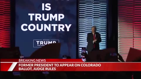 Colorado Judge Allows Trump on State Ballot Despite 'Insurrection' Finding