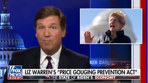 Tucker Carlson Warns Of Elizabeth Warren's Effort To Effectively Control Gasoline