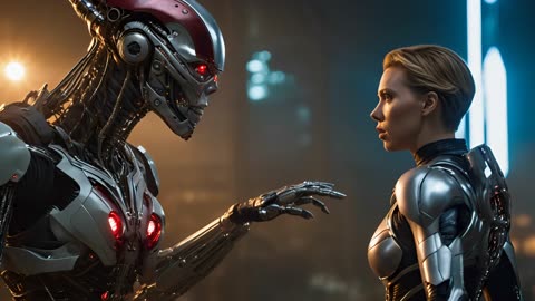 POSH - AI generated Scarlett Johansson in their Space Journey