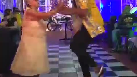 Grandma hasn't Lost her Touch With Dancing