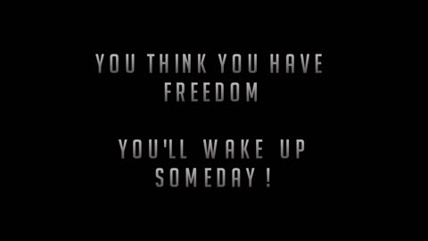 you'll wake up some day ......