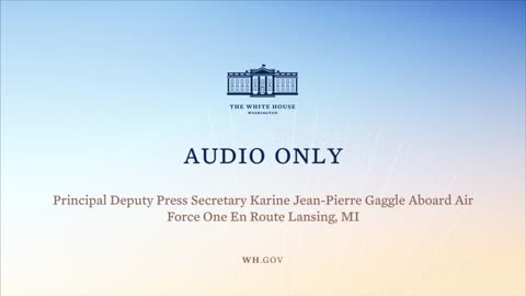 10-5-21 Principal Deputy Press Secretary Karine Jean Pierre Gaggle Aboard Air Force 1 En Route Lan