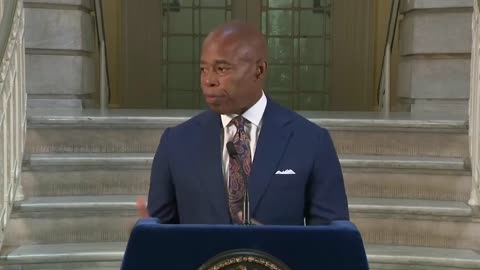 NYC Mayor Eric Adams says the rising number of illegal immigrants is “a real burden on New Yorkers.”