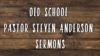 John 7 | Pastor Steven Anderson | 12/12/2007 Wednesday PM