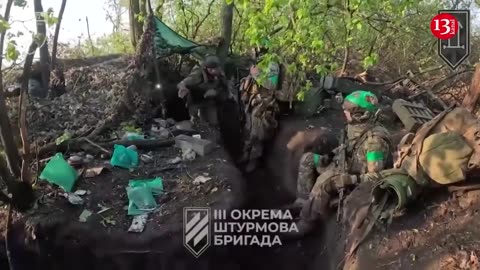 In Donetsk forest, position of Russians captured, soldiers in bunker surrendered - operation moment