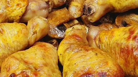 Restaurant Chicken Leg Recipe! Very tasty and beautiful! Try it 😋