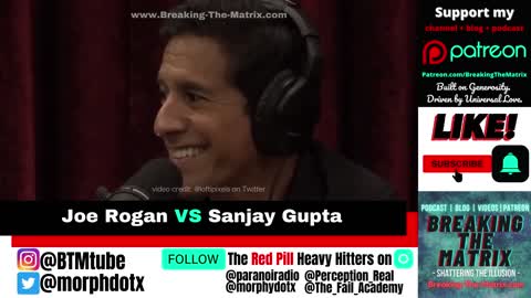 Joe Rogan VS Sanjay Gupta: The moment a Big Pharma Shill gets DECIMATED