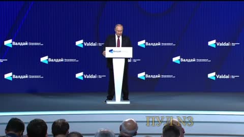 The most important fragment of president Putin's speech at Valdai forum