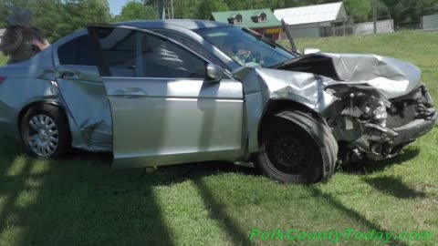 2 VEHICLE ACCIDENT, 1 PERSON HOSPITALIZED, GOODRICH TEXAS, 04/12/24...