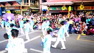 SLU Marching Band performs the Panagbenga Hymn