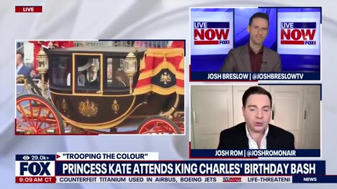 Kate Middleton makes 1st appearance since cancer diagnosis at King's birthday - LiveNOW from FOX