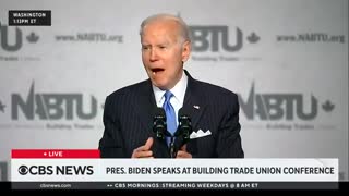 Biden Forgets How To Speak, Jumbles Words Together Into An Incoherent Mess