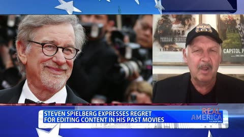 REAL AMERICA -- Dan Ball W/ Nick Searcy, Spielberg Speaks Out Against Editing Old Movies