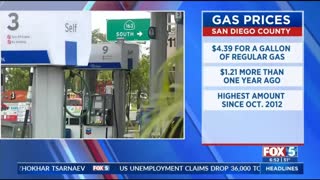 Gas Prices Highest Since 2012 In San Diego