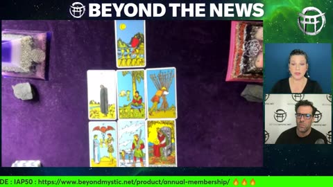 7.4.24 Tarot By Janine -BEYOND THE NEWS - TRUMP WINS - WITH JANINE & JEAN-CLAUDE JULY 4