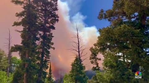 The Silver King wildfire spreads rapidly in Utah