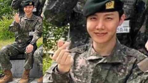 Official Korean Military App Releases First Pictures Of BTS’s J-Hope In Uniform