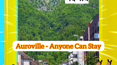 @IndiaTech: Auroville - Anyone Can Stay here without money, caste and age #shorts #viral #trending