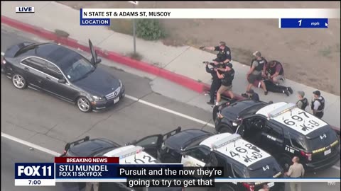 car chase with pit maneuver