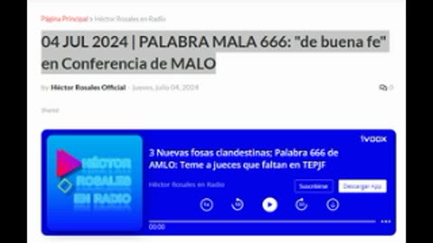 3 Nuevas fosas clandestinas; Palabra 666 de AMLO: Teme a jueces que faltan en TEPJF